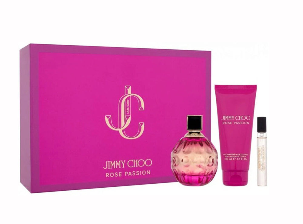 P/Coffret Jimmy Choo Rose Passion For Women