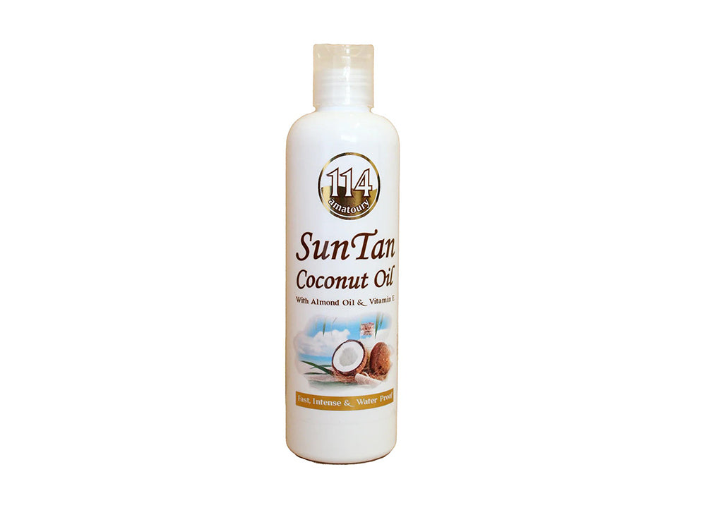 114 Sun Tan Coconut Oil