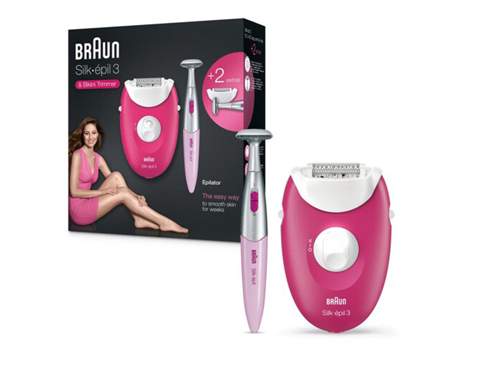 Braun Silk.Epil 3 & Bikini Trimmer 191032 Se3420