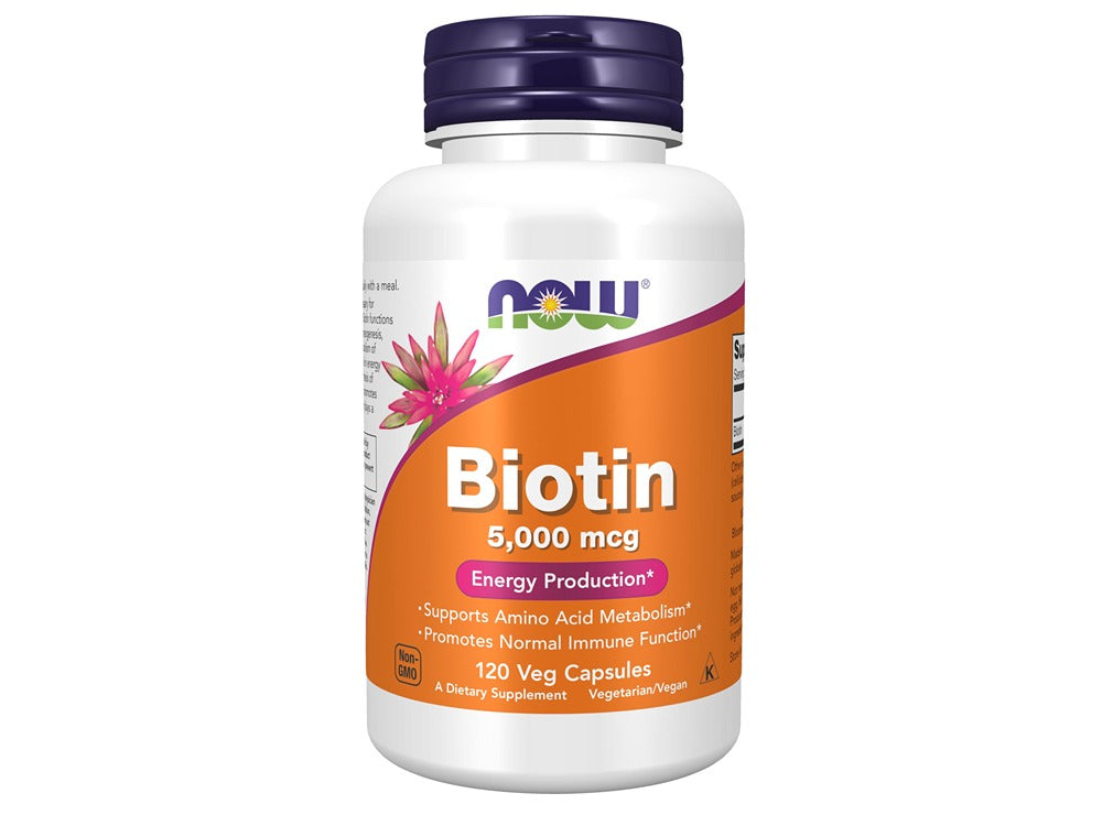 Now Biotin 5000Mcg Cap