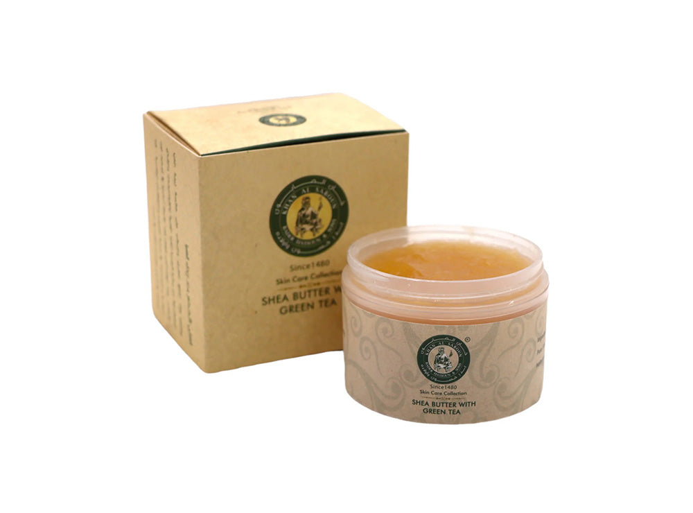 Khan El Saboun.Shea Butter & Green Tea Body Peeling