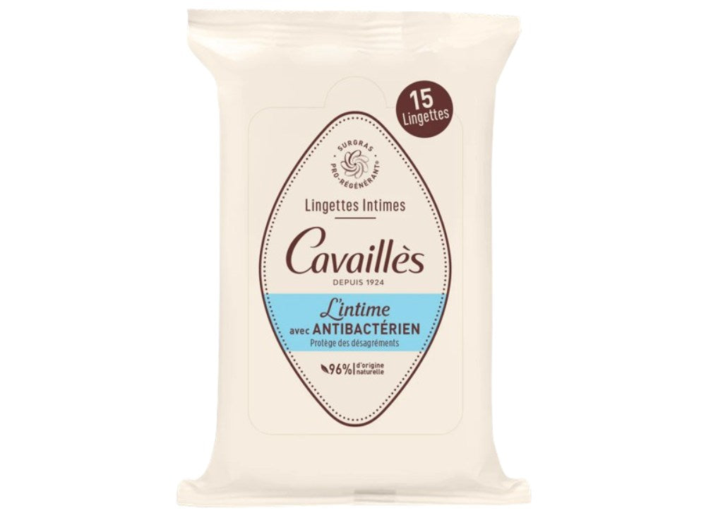 Roge Cavailles Intime Lingette Secheresse Hydratante