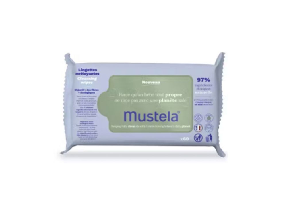 Mustela Wipes Lingettes Nettoyantes