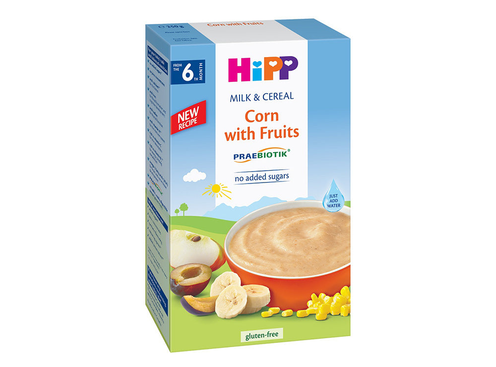 Hipp Organic Milk & Cereal Corn W Fruits