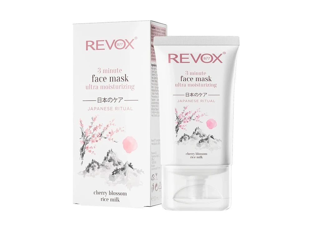 Revox Japanese 3 Mimute Face Mask Ultra Moisturizing