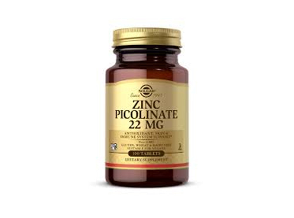 Solgar Zinc Picolinate 22MG