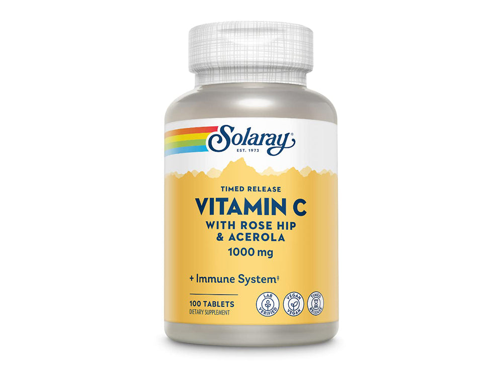 Solaray Vitamin C (1000Mg) W Rose Hip