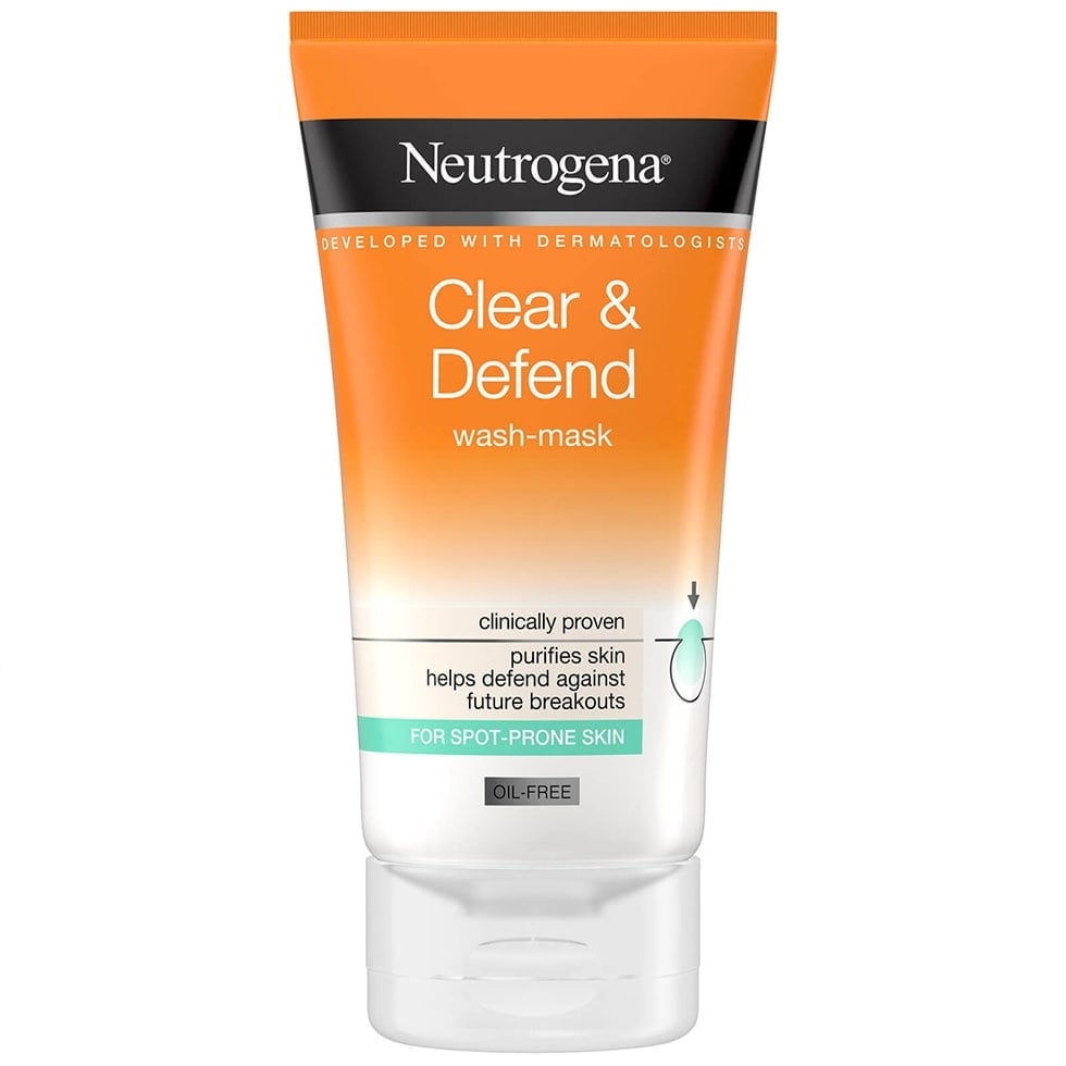 NEUTROGENA CLEAR & DEFEND WASH MASK 150ML