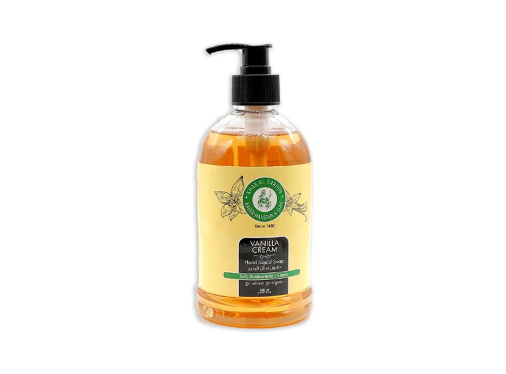 Khan El Saboun.Liquid Soap Vanilla Cream