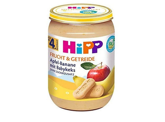 Hipp Apple & Banana W Baby Biscuits