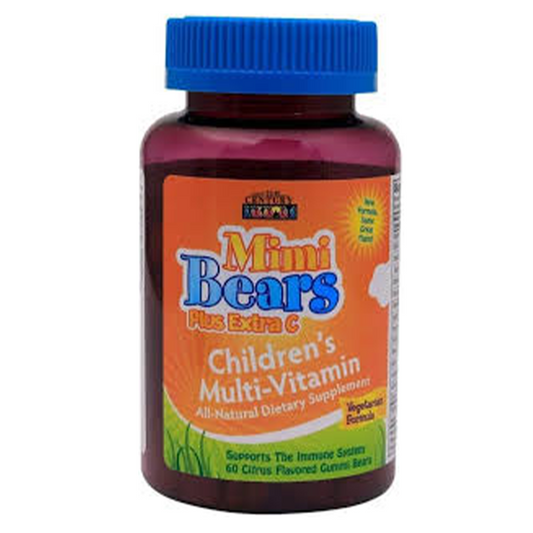 21St Centrury Mimi Bears Children Multi Vit Extra C Tab X 60