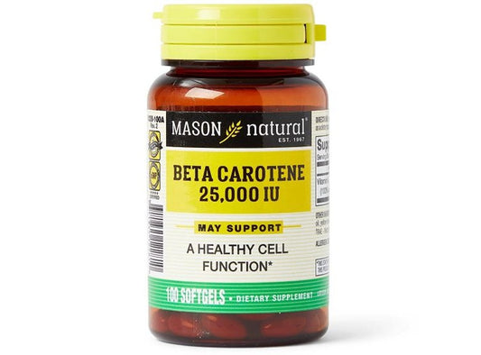 Mason Beta Carotene 25000Iu Tab
