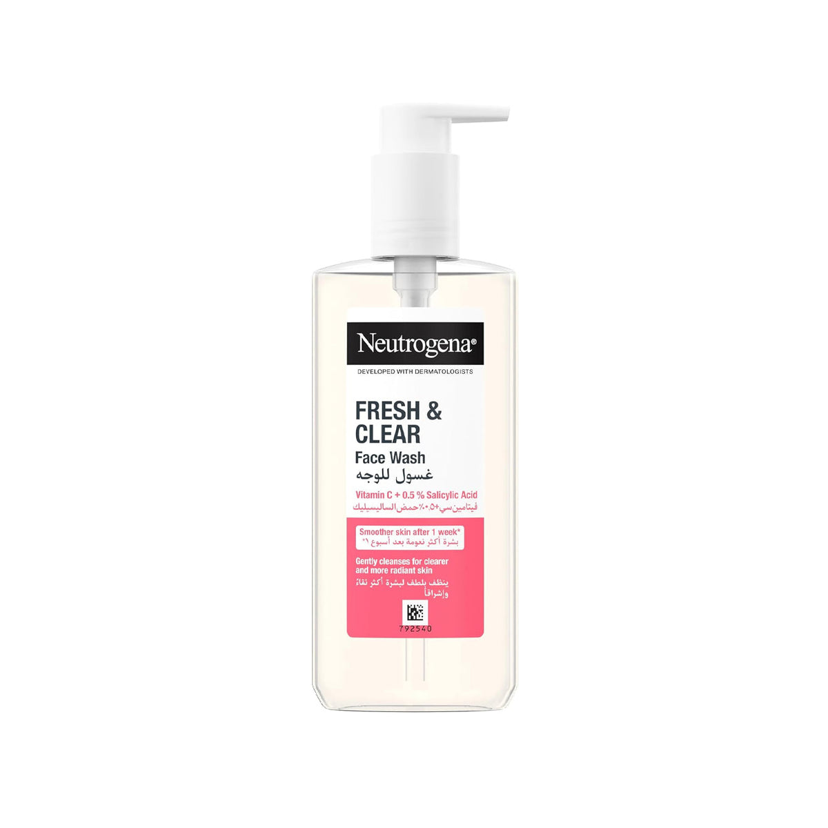 NEUTROGENA FRESH & CLEAR FACE WASH 200ML