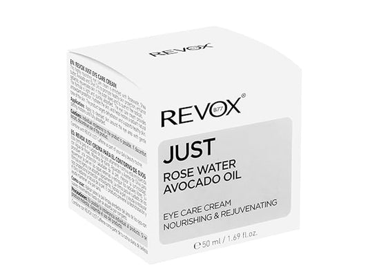 Revox Just Rose Water Avocado Oil Eye Care CR
