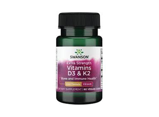 Swanson Vitamin D3 & K2