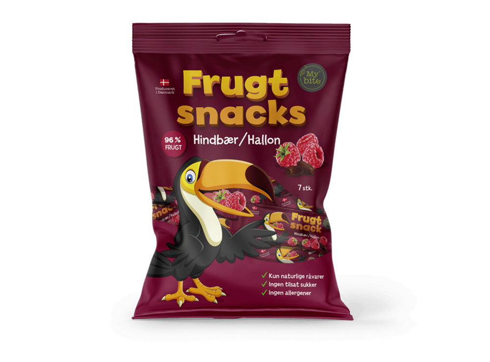 My Bite Frugt Snacks Raspberry Sticks