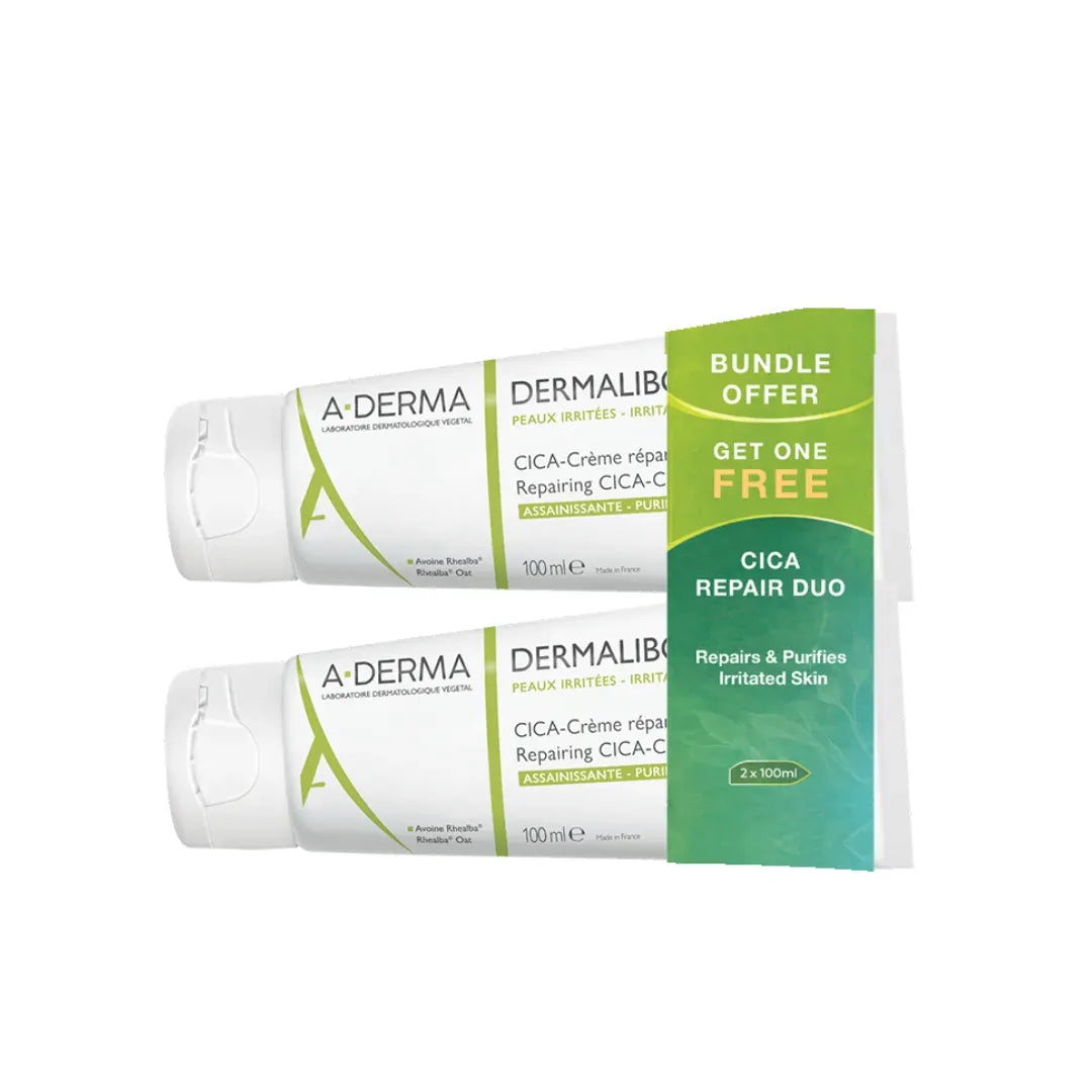 A-DERMA DERMALIBOUR+REPARATRICE CREAM OFFER X 2