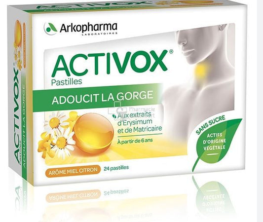 Arko Activox Miel Citron X 24