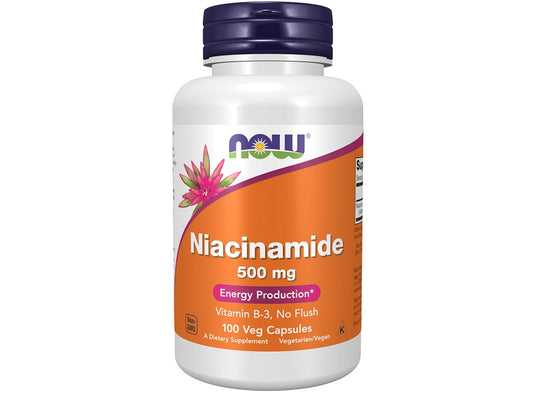 Now Niacinamide 500Mg Cap