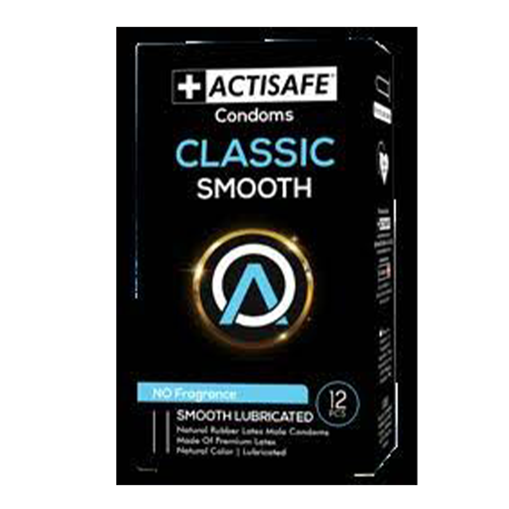 Actisafe Condoms Classic Smooth