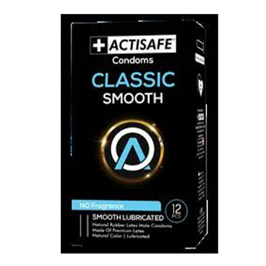 Actisafe Condoms Classic Smooth
