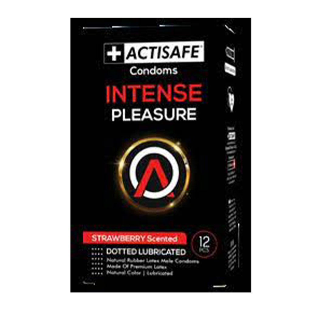 Actisafe Condoms Intense Pleasure