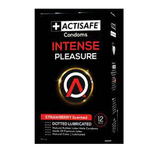 Actisafe Condoms Intense Pleasure
