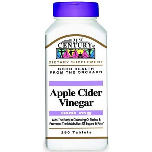 21St Century Apple Cider Vinegar 300Mg Tab X 250