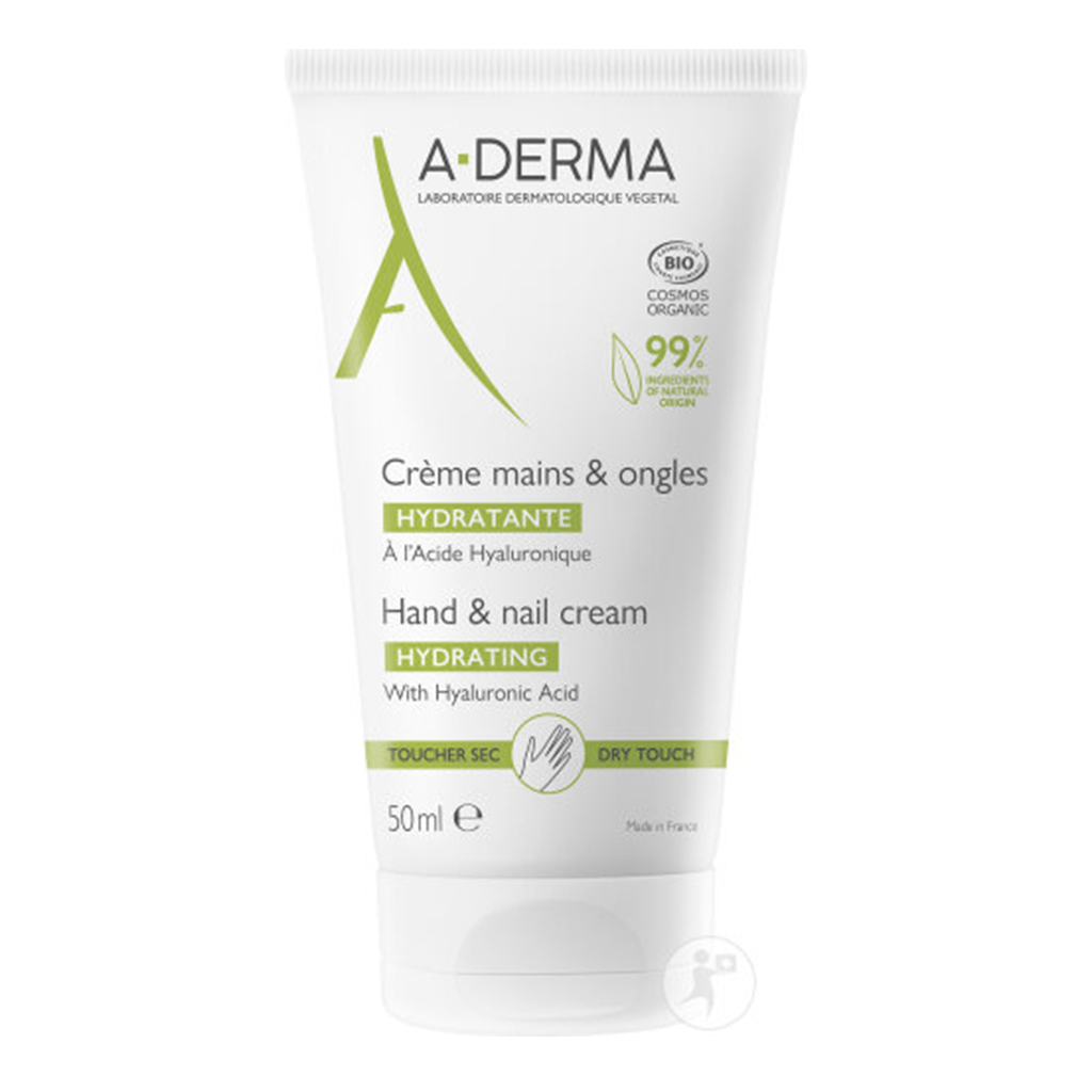 A-Derma Creme Mains & Ongles Hydratante 50Ml