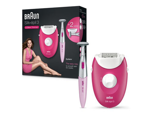 Braun Silk.Epil 3 & Bikini Trimmer 191032 Se3420