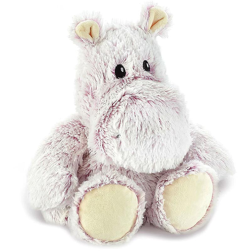 J WARMIES PLUSH MARSHMALLOW HIPPO CPM-HIP-1 MICROWAVABLE