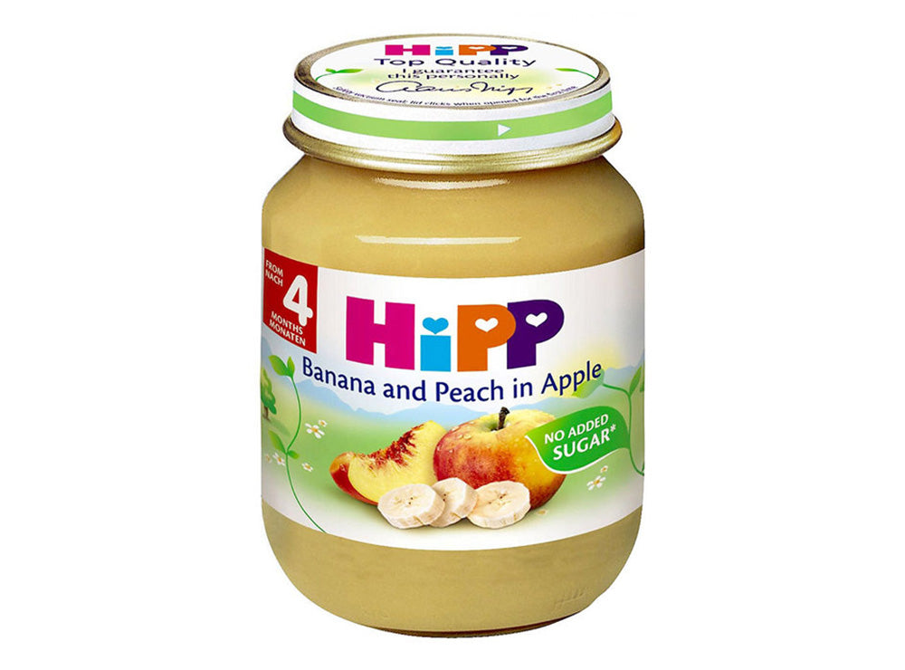 Hipp Banana & Peach In Apple