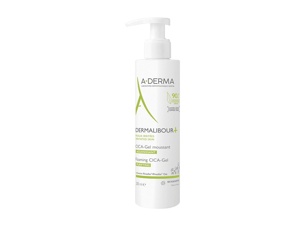 A-Derma Dermalibour Cica Gel Moussant Purifying