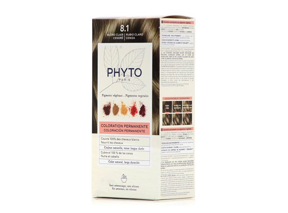 Phyto Hair Color Light Ash Blond 8.1