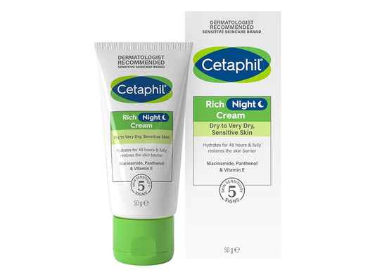 Cetaphil Rich Night Cream Sen Skin