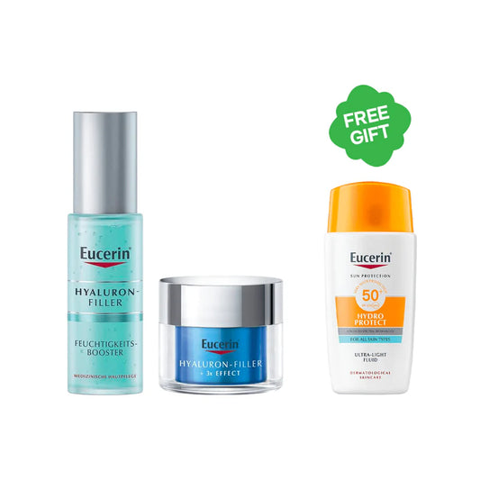 Eucerin coffret hyaluron-filler +  moist booster + ecran