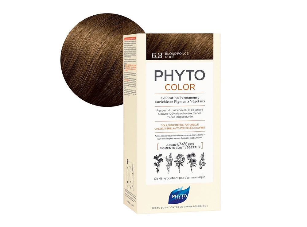 Phyto Hair Color Dark Golden Blonde 6.3