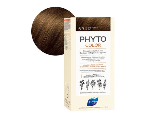 Phyto Hair Color Dark Golden Blonde 6.3