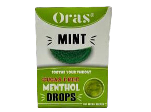 Oras Sugar Free Menthol Mint
