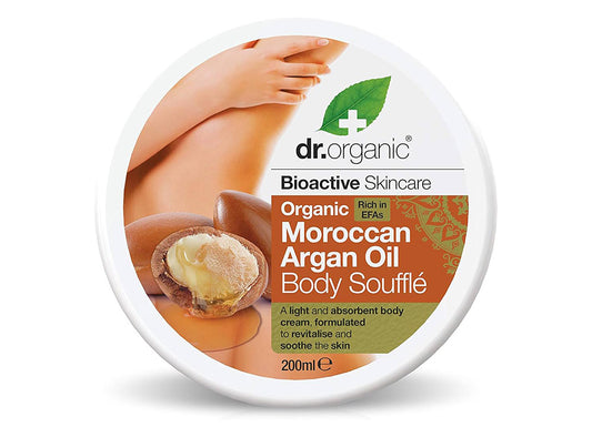 Dr. Organic Argan Oil Body Souffle