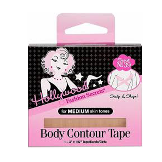 Hollywood Fashion Secret Body Contour Tape Medium Skin
