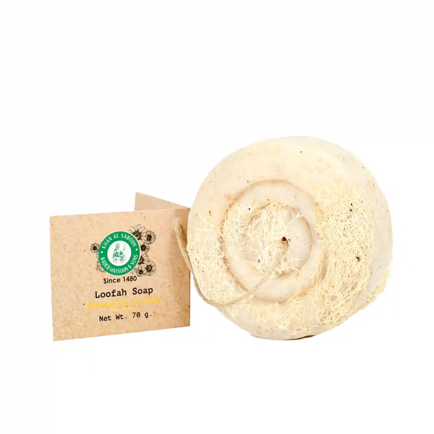 Khan El Saboun Soap Loofah Chamomile