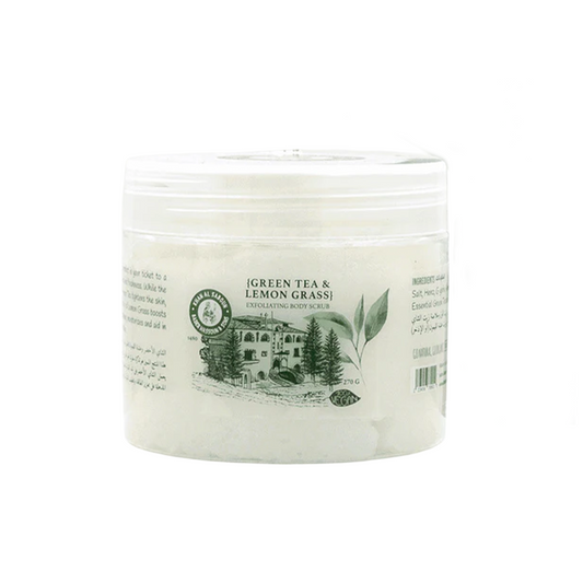 Khan El Saboun.Exfoliating Body Scrub Green Tea & Lemon