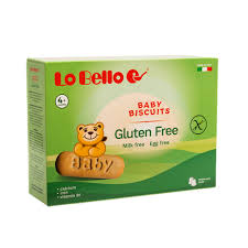 Lobello Baby Biscuits Gluten Free 4+