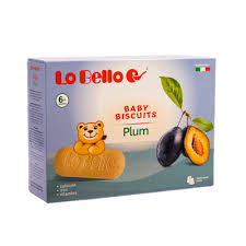 Lobello Baby Biscuits Prune 6M+