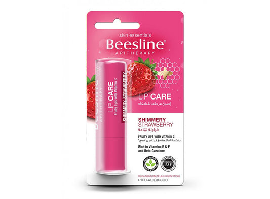 Beesline Lip Care Shimmery Strawberry