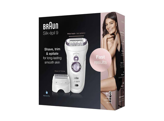 Braun Silkepil Shave Trime & Epilate Ses9-720