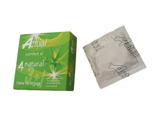 Actual Condom Natural Comfort XL