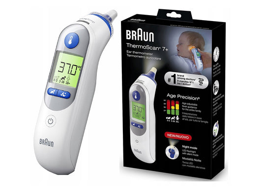 Braun Thermoscan 7+ Ear Thermometer 6525
