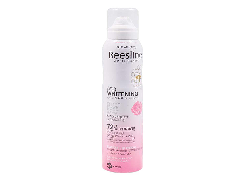 Beesline Deo Spr Whitening Elder Rose